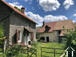 House 1 & 2,  view from garden