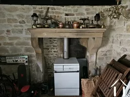 Inside little house - Bread oven