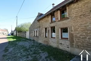 Vorderseite des Hauses