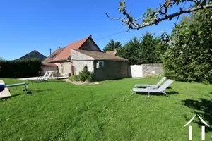 Eingezäunter Garten