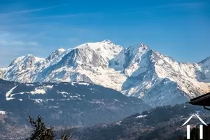 Grundstück mit Blick auf den Mont-Blanc Combloux Ref # C2790 