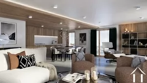 2-Schlafzimmer-Wohnung - Blick auf den Hang Ref # C6021-A205 