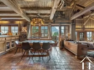 Aussergewöhnliches Chalet in der Nähe von Dorfzentrum und Pisten - Panoramablick - Megève Ref # C6416 