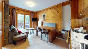 1-Zimmer-Wohnung mit Etagenbett, in einer Ski-in/Ski-out-Anlage mit Schwimmbad Ref # C6443 