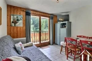 2 Schlafzimmer-Appartement - Ski in und Ski out Ref # C6547 