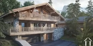 Luxus-Chalet 4 Zimmer - unverbaute Aussicht Ref # C6640(4124)-ChaletB 