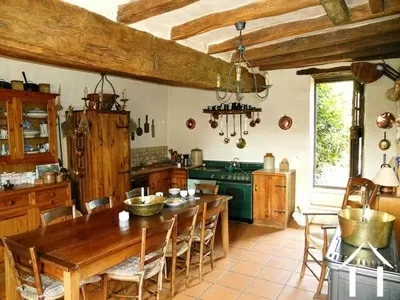 The family home has lots of traditional features. The centrepiece is the kitrchen, which has access onto the courtyard (to the front) and a small private dining terrace and garden to the rear. 