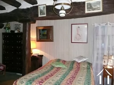 One of the bedrooms (this one is on the ground floor). 