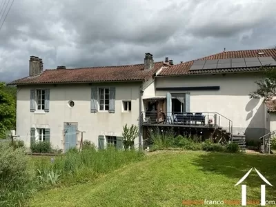 Haus mit Gästehaus zu verkaufen rochechouart, limousin, Li1054 Bild - 48