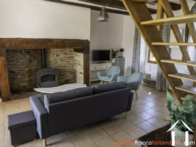 Haus mit Gästehaus zu verkaufen lubersac, limousin, Li1070 Bild - 49