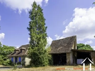 Haus mit Gästehaus zu verkaufen lubersac, limousin, Li1070 Bild - 57