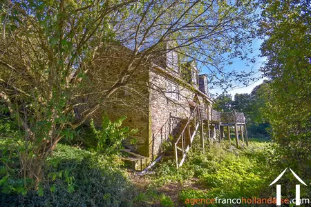 Haus zu verkaufen la croisille sur briance, limousin, Li895 Bild - 48