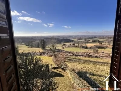 Dorfshaus zu verkaufen surdoux, limousin, Li917 Bild - 16