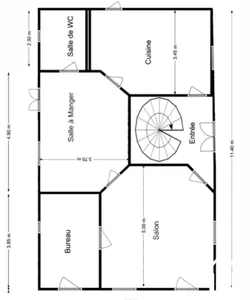 Maison de Maître zu verkaufen autun, burgund, MW5168L Bild - 19