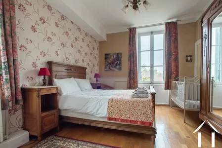 Großes Schlafzimmer auf Anzug