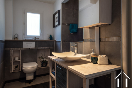 Duschraum im Erdgeschoss