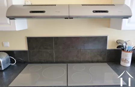 Double plaque de cuisson, double extracteur