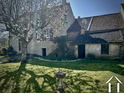 garden shed to the right, with terrace on the top of it