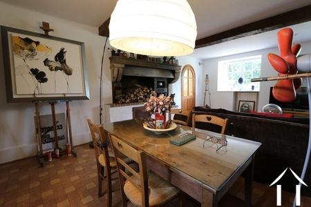 Haus 2: Essbereich im Wohnzimmer