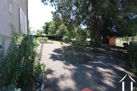 Garten auf der Ostseite