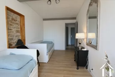 Schlafzimmer 2 vom Fenster aus gesehen