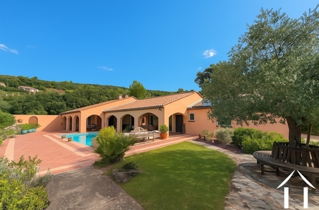 Single stored villa with great terraces, views and heated pool  Ref # 11-2534 