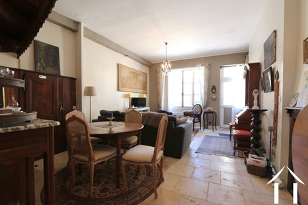 Wohnzimmeransicht von der Küche