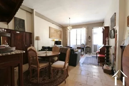 Wohnzimmeransicht von der Küche