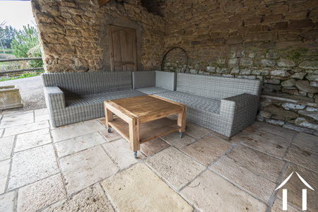 Überdachte Terrasse