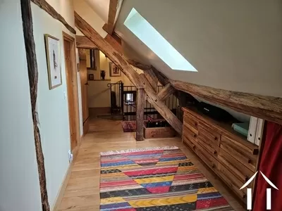 Obergeschoss Flur, der die beiden Schlafzimmer und das Badezimmer verbindet