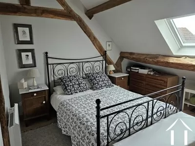 Schlafzimmer 2 mit Eichenbalken