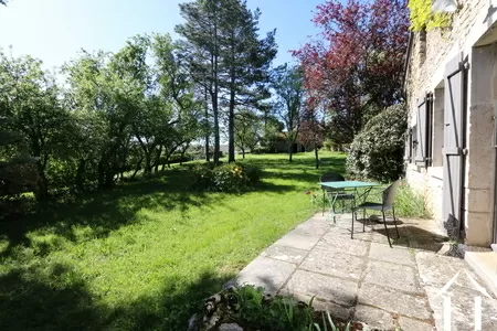 Terrasse vor dem Wohnzimmer