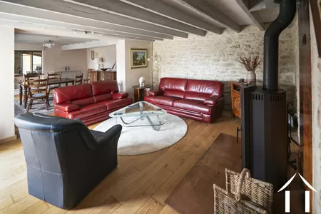Salon mit Kamin