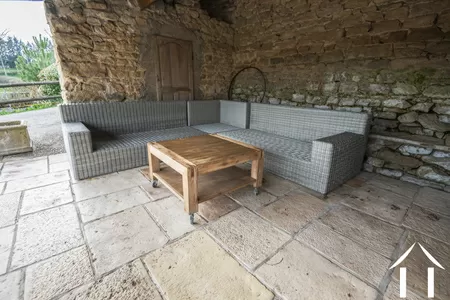 Überdachte Terrasse