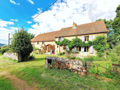 Wunderschönes Landhaus mit großem Garten, Schwimmbad und Scheune, Süd-Burgund.